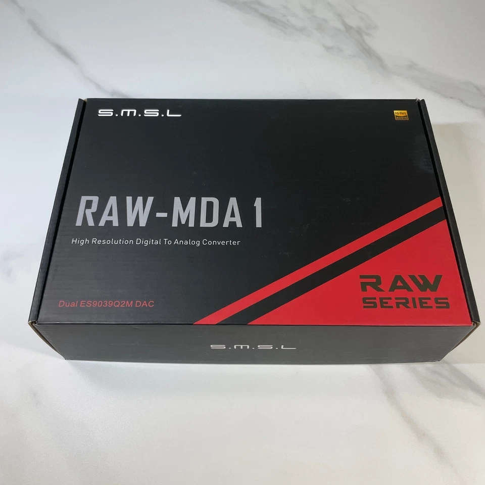 S.M.S.L RAW-MDA1 ES9039Q2M Digital DAC / AMP,Output: RCA/XLR/HEADPHONE,Open Box - Image 4 of 4