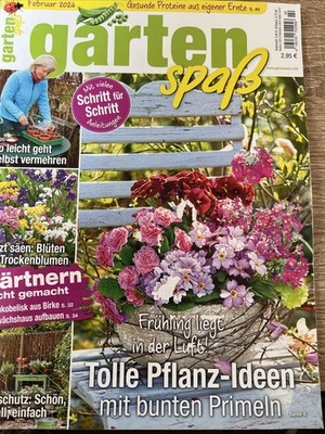 Zeitschrift: Gartenspaß - Februar 2024 - Tolle Pflanz Ideen ( N1 )
