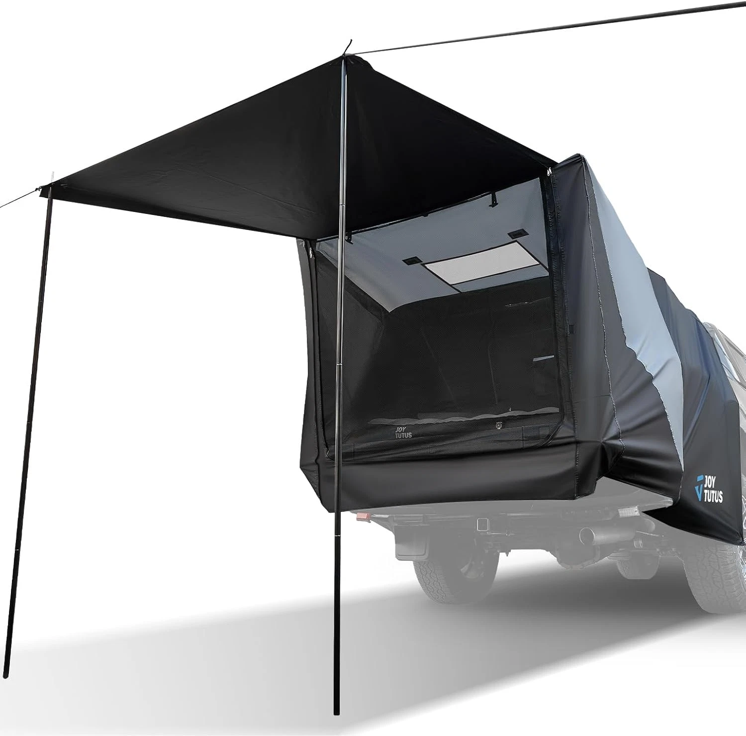 Truck Tent with Awning, Truck Bed Tailgate Tent Pickup Camping Tent Canopy (Only