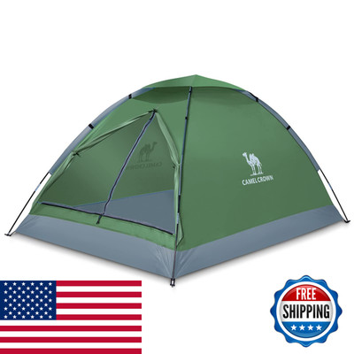 Camel Crown Tents For Camping 2/3/4/5 Person Camping Dome Tent