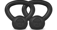 Yes4All Cast Iron Kettlebell 5-80 Lb Strength Training Full Body Workout
