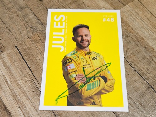 Autogramm JULES GOUNON DTM 2025 AMG Mercedes Motorsport autograph Racing Mamba