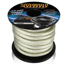 Sundown Audio 1/0 50' Tinned OFC Oxygen Free Copper Power Cable