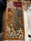 Vintage Costume Jewelry Mixed Lot Brooches Necklaces Earrings Multicolor