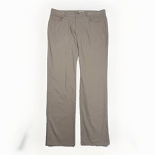 Men's Peter Millar EB66 Pants 35x32 Beige Chino Golf Performance CLOUD