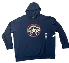 CAPTAIN AMERICA A BRAVE NEW WORLD HOODIE NWT ADULT SIZE 3XL