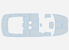2004-2005 White Shark 285 Cockpit Swim platform 1/4