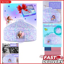 Breathable Mermaid Tent for Kids - Indoor Fort 77  x 50  for Imaginative Play
