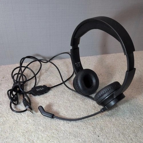 EKSA H12E USB Headset with Microphone Volume & Mute Control 