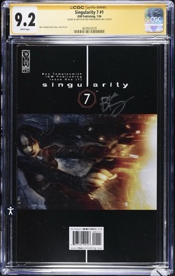 Singularity 7 #1 CGC SS 9.2 (IDW, 2004) Signed/Sketch Ben Templesmith