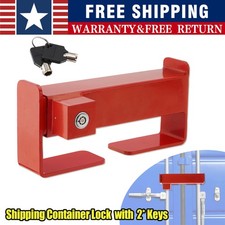 Heavy Duty Steel Cargo Door Lock/Standard Shipping Container Lock with 2 Keys US