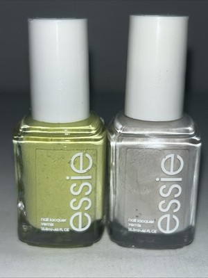 2 New Essie Nail Laquer Polish, Slightly Damaged Outer Packaging 