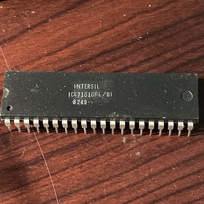 Intersil ICL7101CPL 3.5 Digit BCD Digital Processor IC