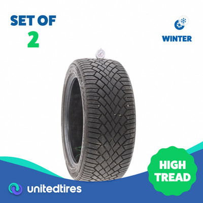 Set of (2) Used 235/45R17 Continental VikingContact 7 97T - 9/32