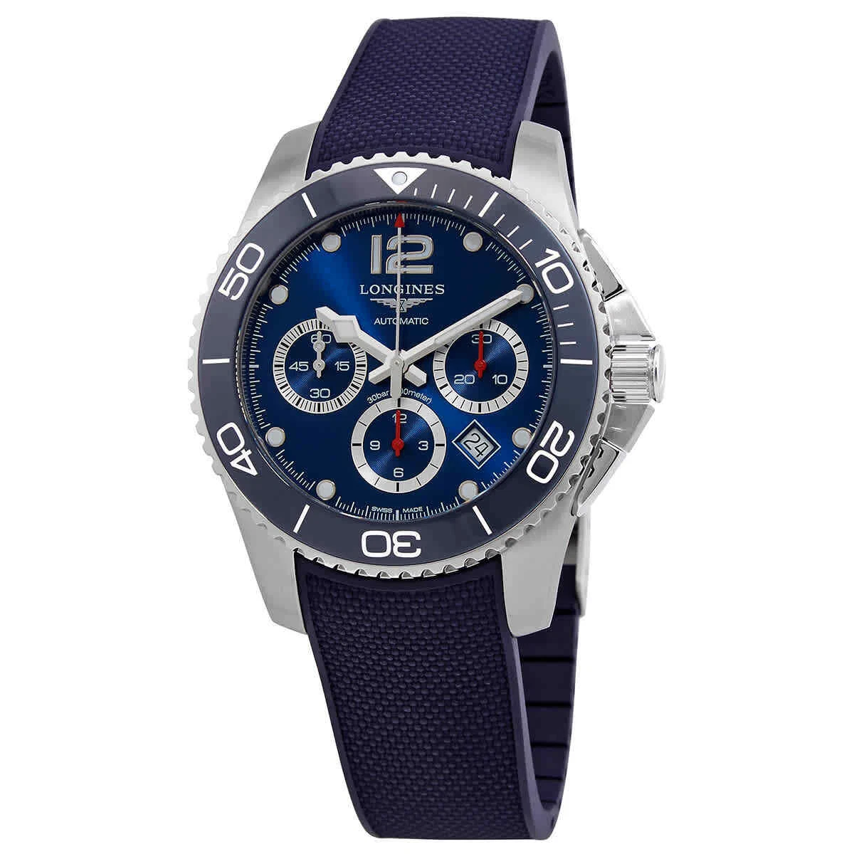 Longines HydroConquest Chronograph Automatic Blue Dial Men s Watch