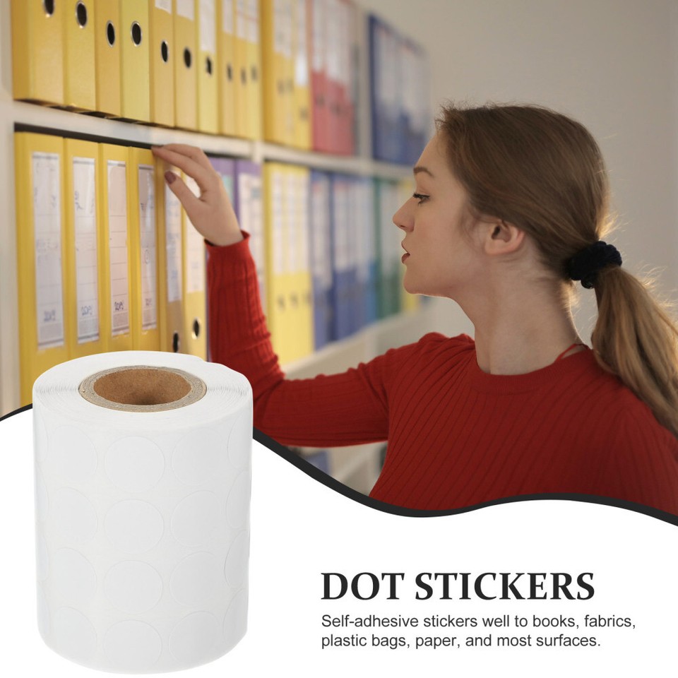 3000 Pcs Circle Dots Labels Round Sticker Convenient Stickers Marking
