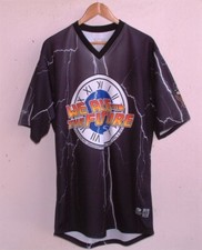 GREENSBORO GRASSHOPPERS vs. MARLINS WE ARE THE FUTURE GAME WORN BASEBALL JERSEY
