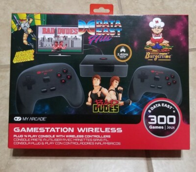 Gamestation Wireless My Arcade With 300 Built in Retro Inspired Games 8 bit eBay