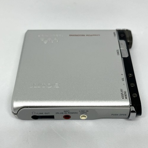 SONY MZ-RH1 Walkman Hi-MD MiniDisc Recorder/Player, Silver, Tested & Working - 第 9/12 張圖片