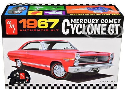 AMT 1:25 SCALE 1967 MERCURY COMET CYCLONE GT MODEL KIT #1386~NEW in BOX