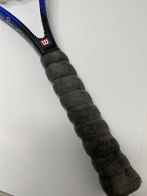 WILSON Pete Sampras Grand Slam Tennis Racket Titanium Power Bridge