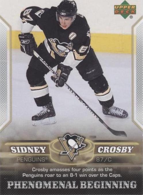2005-06 Upper Deck Phenomenal Beginning - Sidney Crosby #20 - 1 of 1