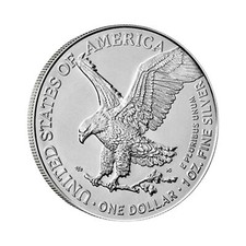 2021 US Eagle Coin Silver Coating 1 Oz American Eagle Coin Liberty Souvenir Coin 15.66 per troy oz