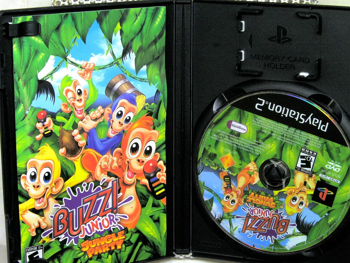 løfte Majestætisk synder Buzz! Junior Jungle Party Playstation 2 Sony PS2 Game w/ Booklet  711719759621 | eBay