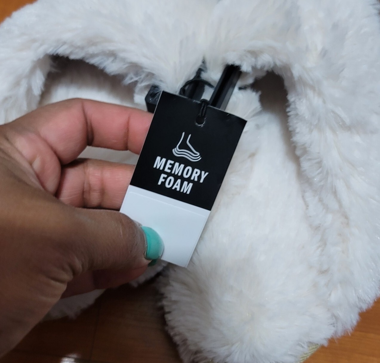 PANTOFOLA D’ORO Pantofole accoglienti donna glitter oro memory foam taglia 9 10