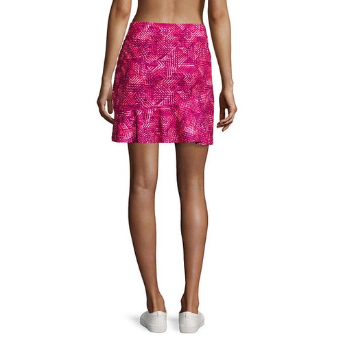 Made For Life Geometric Golf Skort Size PXL New Neon Berry - Picture 3 of 3