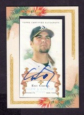 2006 ALLEN AND GINTER ERIC CHAVEZ AUTOGRAPHED CARD MINT CONDITION