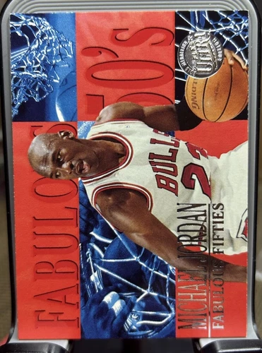1995/96 Michael Jordan Fleer Ultra Fabulous 50’s Gold Medallion Rare Bulls