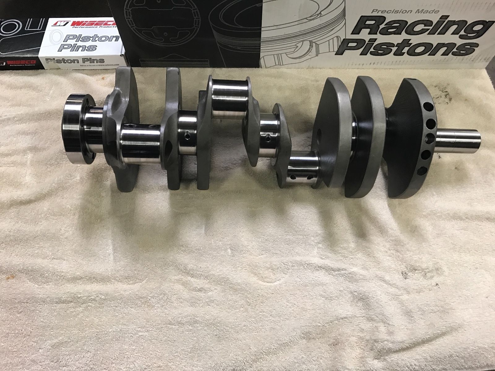 LS1 LS2 LS6 LQ9 LQ4 STROKER KIT 4.000 4340 CRANK WISECO DISH 6.0 4340 H