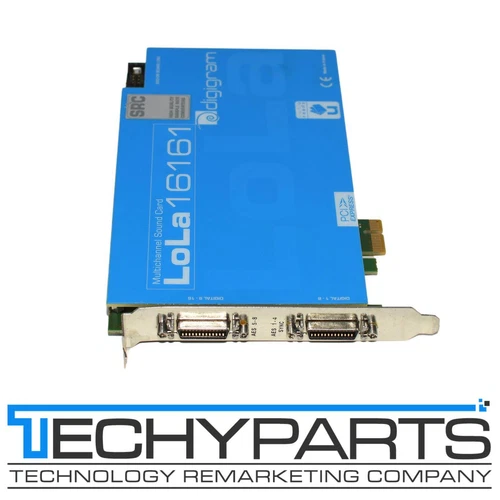 DIGIGRAM LOLA16161-SRC PCIe x1 Multi-Channel Digital Stereo Audio Card with SRC