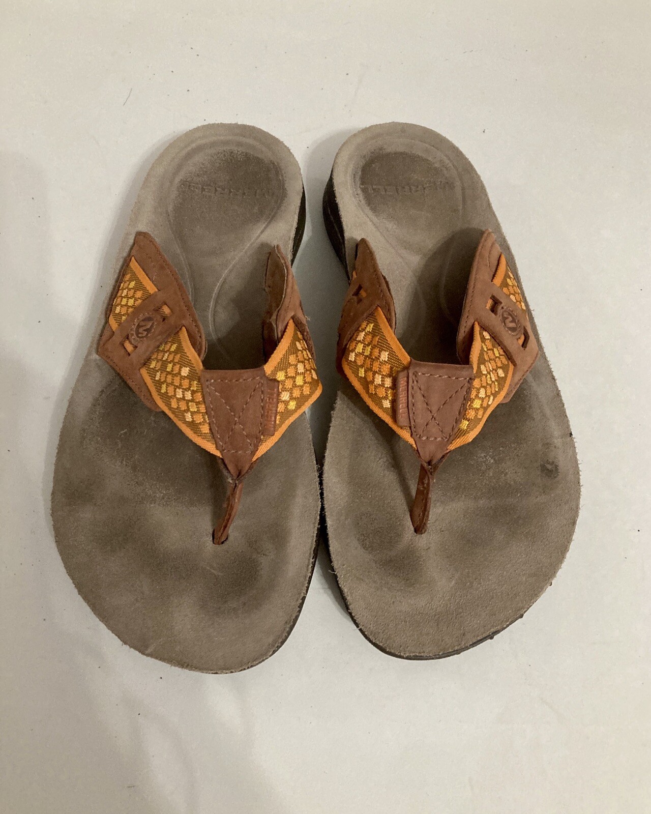 Merrell Rosarito Orange Performance Footwear Sand… - image 1