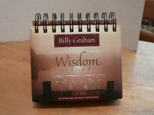 Wisdom Perpetual Calendar - Billy Graham - "Wisdom for Each Day" - DaySpring
