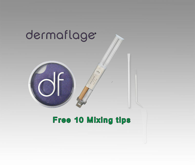 Dermaflage 1 Filler Starter Set Free 10 mixing tips for Scar eBay