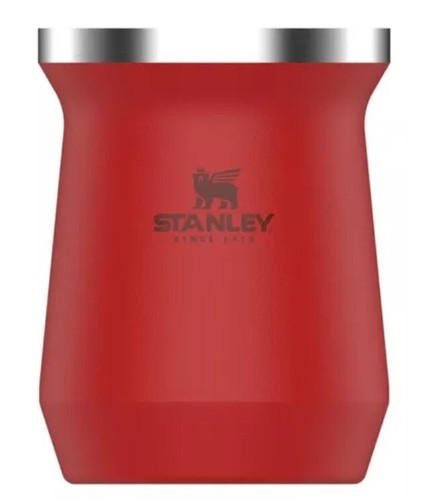 Stanley Classic Mate MATE RED Rojo ORIGINAL 236 Ml Acero