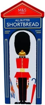 M&S All Butter Shortbread London Guard Tin 180g Scottish  