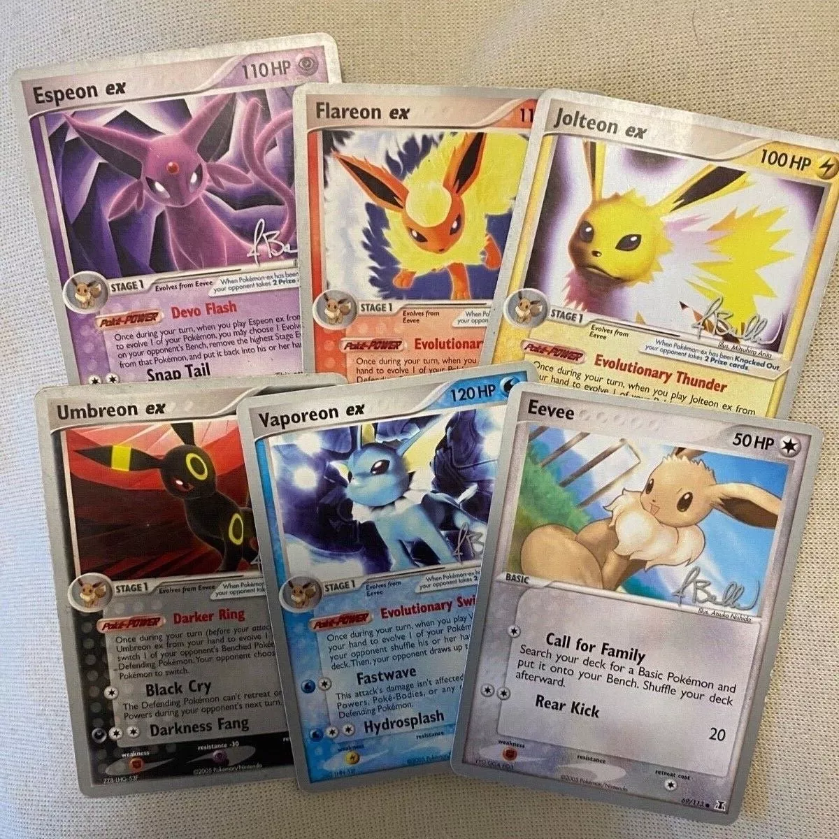 Kit Cartas Pokémon eeveelutions, Ofertas