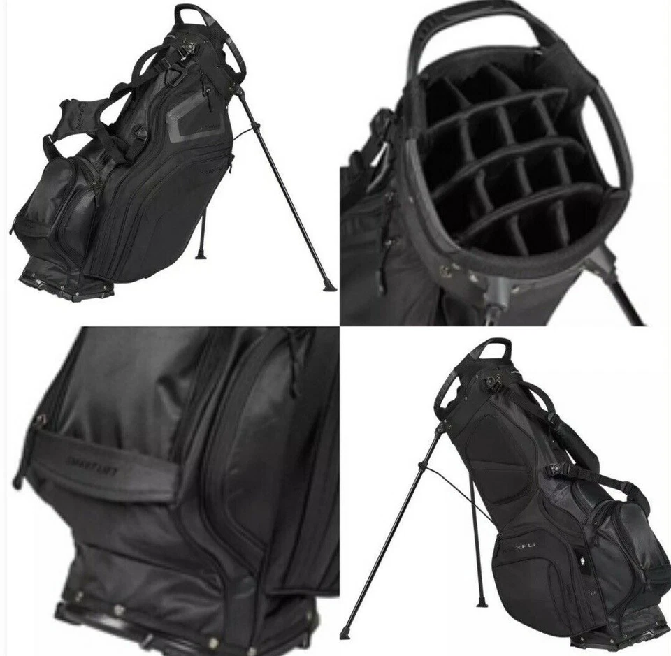 Maxfli Honors+ 高尔夫球杆支架包 - 14 路分隔板 - 黑色 — 第 2/4 张图片