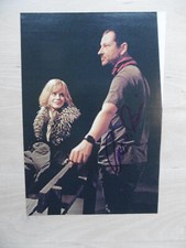 Lars Von Trier autograph signed A4 magazine image