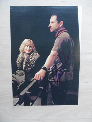 Lars Von Trier Autogramm signed A4 Magazinbild
