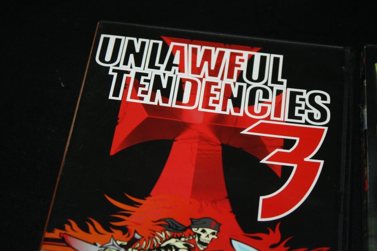 Motorcycle Stunt DVD Lot Road Rage 3 & Unlawful Tendencies