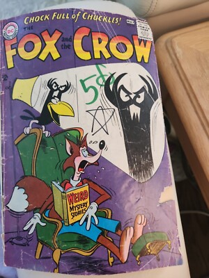 The Fox and the Crow DC comic book April-May 1965, as is