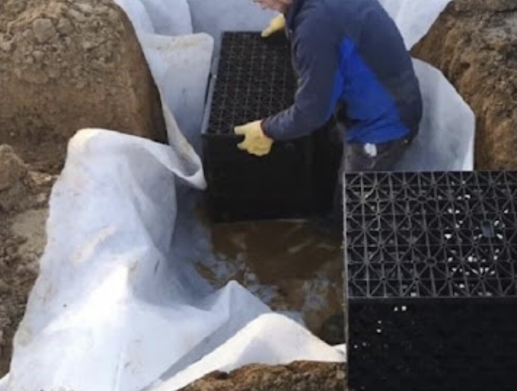 Soakaway Membrane Crate Wrap Weed Prevent Non Woven - Foto 2