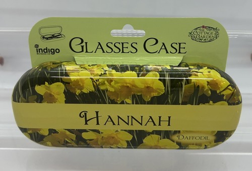 New Women’s Daffodils Glasses Case & Personal Name ‘Hannah’ (Cannot Customise) - 第 1/6 張圖片