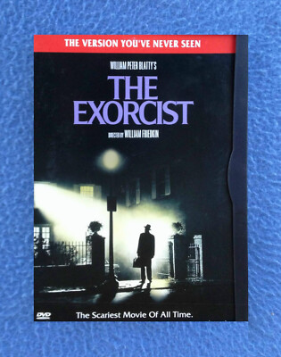 DVD THE EXORCIST THE VERSION YOU'VE NEVER SEEN CLASSIC HORROR MOVIE EXTRA  SCENES 85391863229|