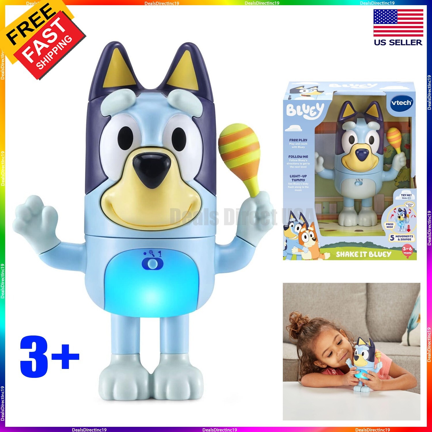 S Toys For Girls Boys Kids Age 3 4 5 6 Year Olds Light Sound