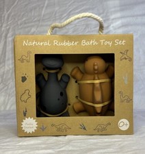 Natural Rubber Dinosaur Bath Toys 12.18.24